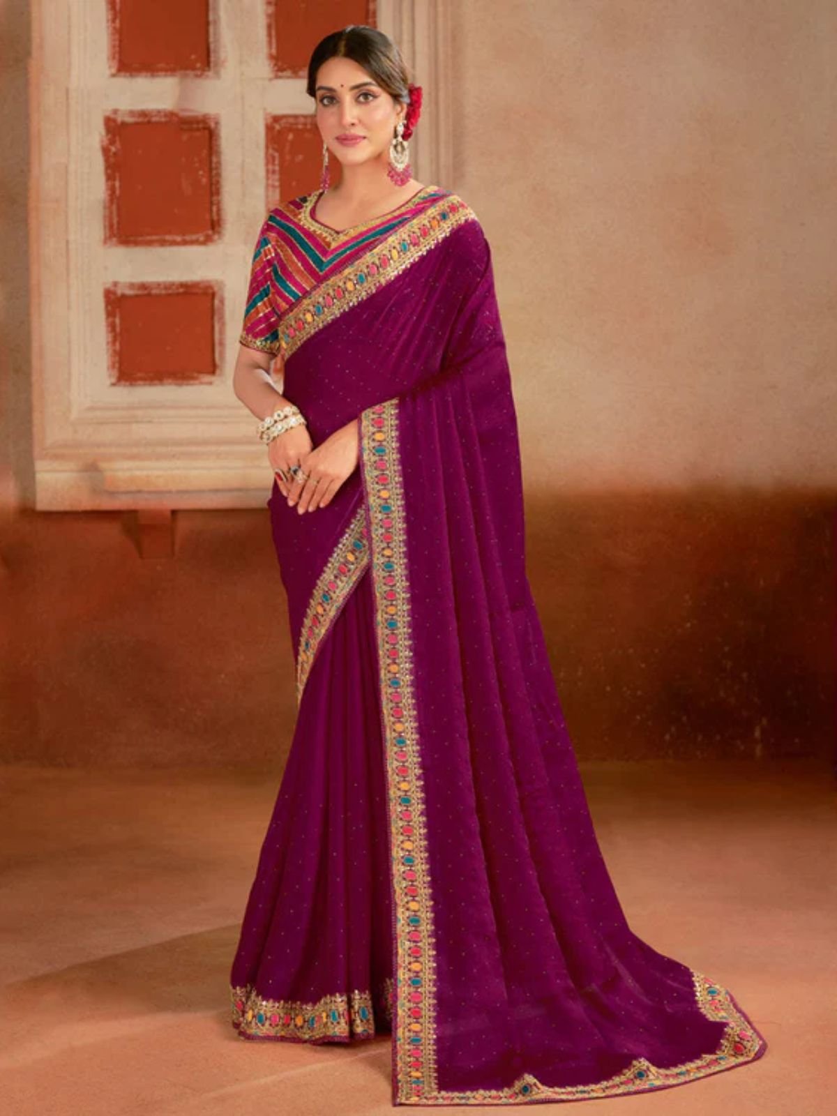 Fancy Chiffon Saree